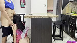 kitchen anal doggy