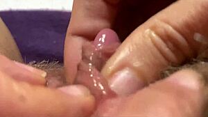 Clit Orgasm Closeup