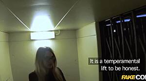 elevator fuck