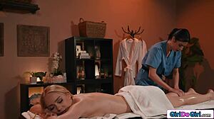 lesbian pussy massage