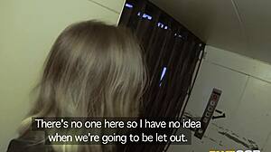 elevator fuck