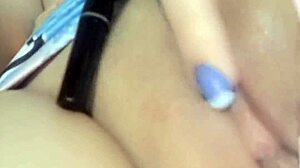 Latina Dildo Masturbation