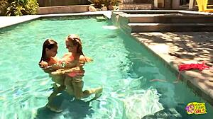 outdoor lesbian kiss
