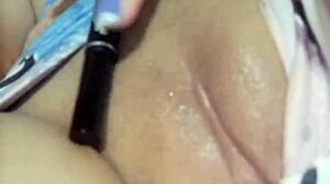 Latina Dildo Masturbation