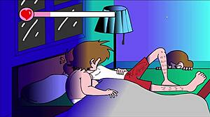 Comic Couch Scene