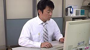 office suck cum