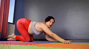 regina yoga leotard