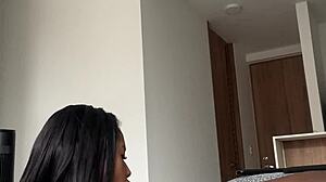 post work blowjob