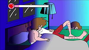 Comic Couch Scene