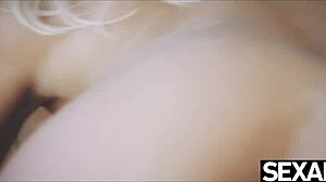 Blonde Creampie Orgasm