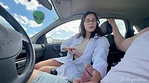 public car deepthroat