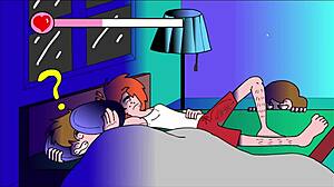 Comic Couch Scene