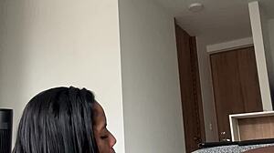 post work blowjob