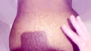 Shower Ebony Fuck