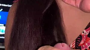 Pink Lingerie Handjob