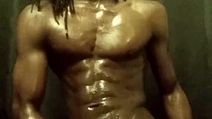 oiled bbc stroke