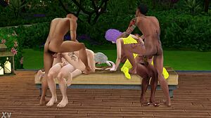 bbc bimbo gangbang