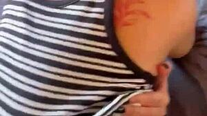 balcony slut fuck