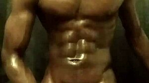 oiled bbc stroke
