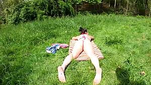 thong bikini tease