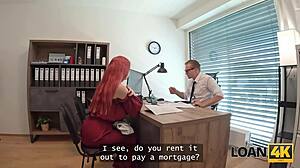 Redhead Loan Fuck