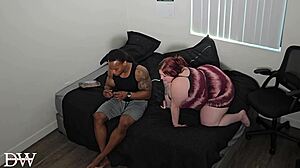 bbw hidden creampie