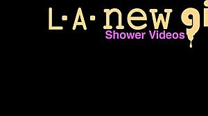 blonde teen shower