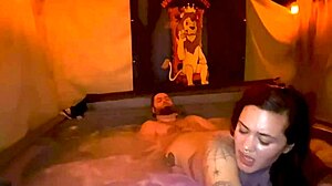 creampie hot tub