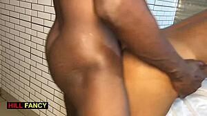 Ebony Butt Monster Cock