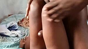 ebony cock jerk