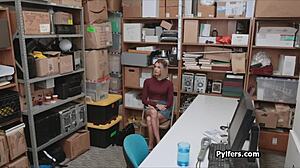 Blonde Thief Fucked