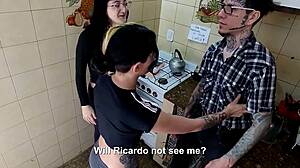 threesome coworker cock