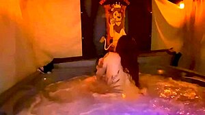 creampie hot tub