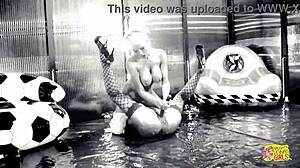 stripper dildo lick