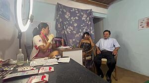 doctor cum threesome
