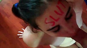 face fucked slut