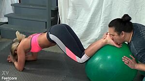 larissa feet lick