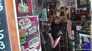 Public Babe Disgrace