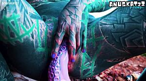 outdoor anal dildo