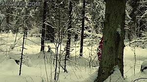 Snowy Red Hood