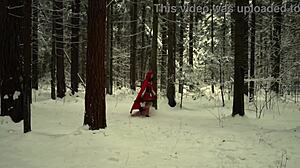 Snowy Red Hood