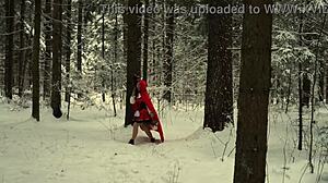 Snowy Red Hood
