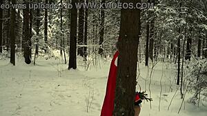 Snowy Red Hood