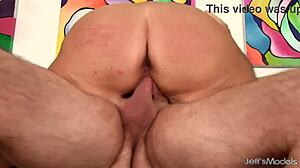 Chubby slut banged
