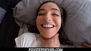 blindfolded stepdaughter pov