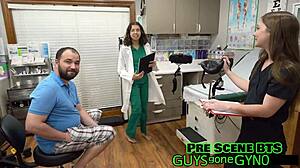 doctor exam focus