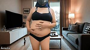 Pregnant Hijab Tease