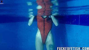 Underwater Mask Tease