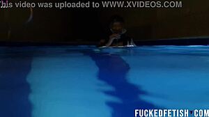 Underwater Mask Tease