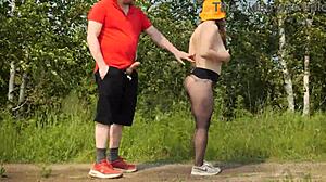 stranger and model